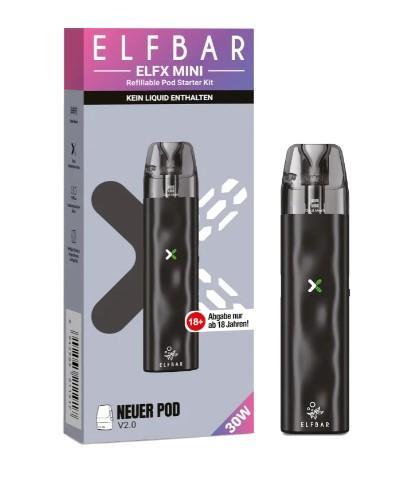 9384_elfx_mini_black Elfbar- Elfx Mini Set Black 1 Stück