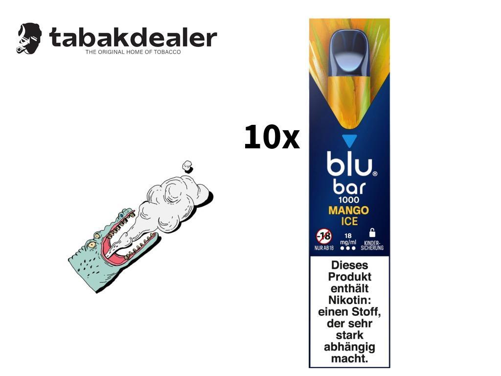 blu bar Mango Ice E-Shish 18mg/ ml 10 Stück