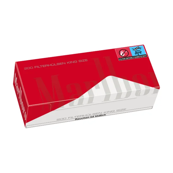 Marlboro Hülsen Red 5 x 200 Stück Marlboro Hülsen Red 5 x 200 Stück