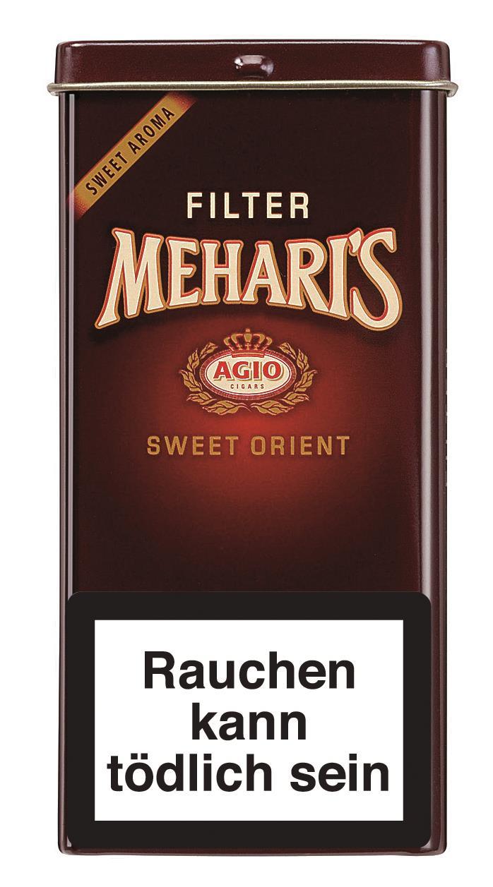 Meharis Sweet Orient Filter 10 x 5 Zigarillos