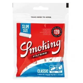 Smoking Long Classic Slim Filter 1 x 120 Filter