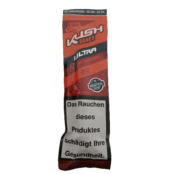 Kush Ultra Herbal Cones red