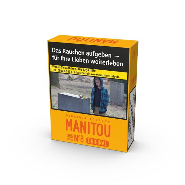 Manitou Organic Blend Gold No8 Big 8 x 25 Zigaretten Manitou Organic Blend Gold No8 Big 8 x 25 Zigaretten