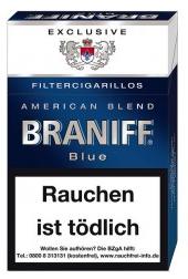 Braniff Exclusive Blue 10 x 17 Zigarillos 10 x 17 St