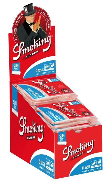 Smoking Filter Classic Slim 6mm 30 x 120 Filter
