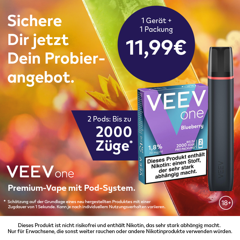 Veev Kit Black + 1 VEEV One Pod Blueberry 20mg/ml 1