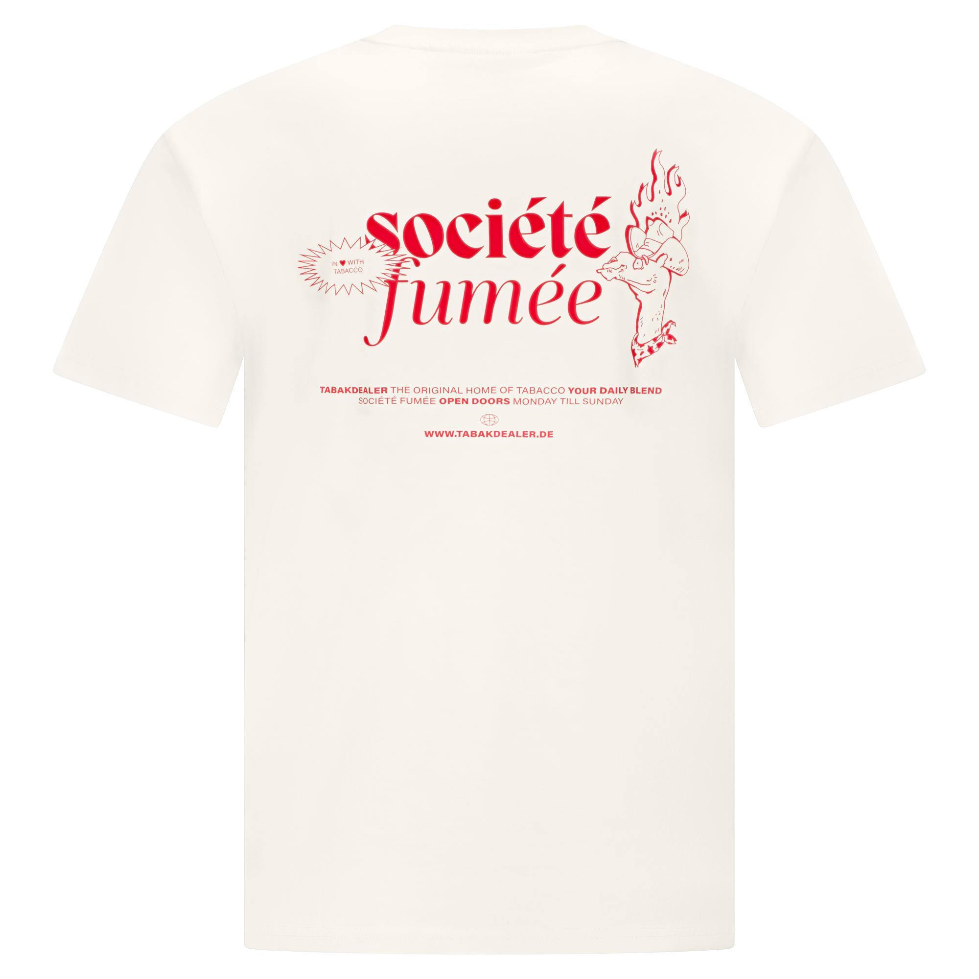 Société Fumée T-Shirt Summer Edition 2025 Red in S