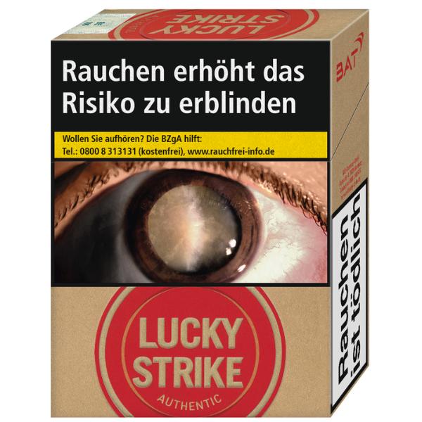 Lucky Strike Authentic Red Super 8 x 29 Zigaretten