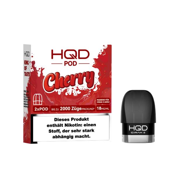 HQD Cirak 2 Pod Cherry 18mg/ml Nikotin