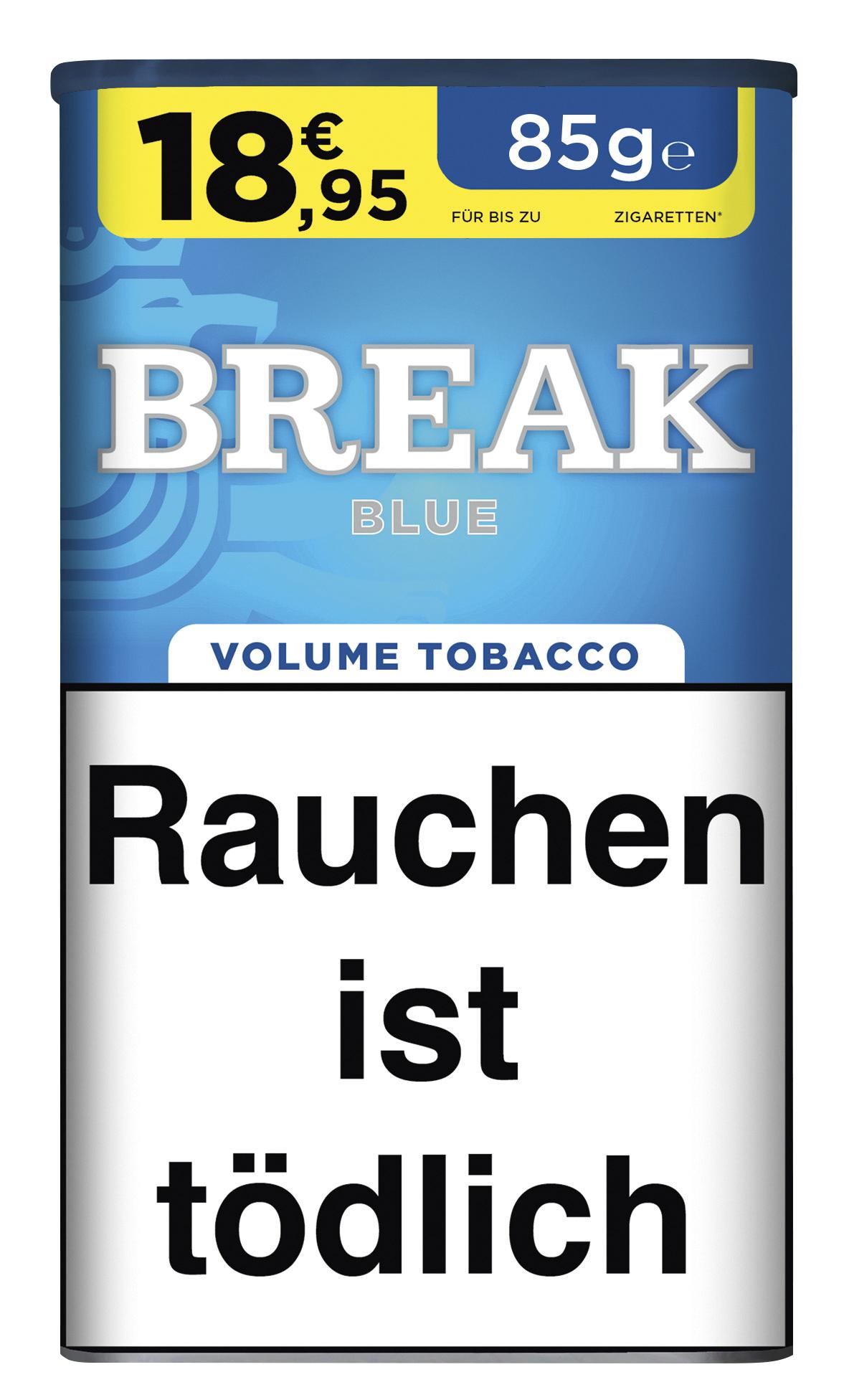 Break Blue Volumentabak 1 x 85g Tabak