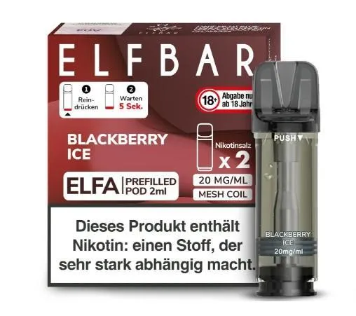 ELFBAR Elfa Pod Blackberry Ice 20mg/ml