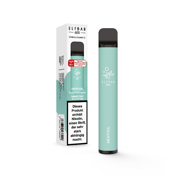 Elf Bar 600 Menthol E-Shisha 20mg/ml Nikotin