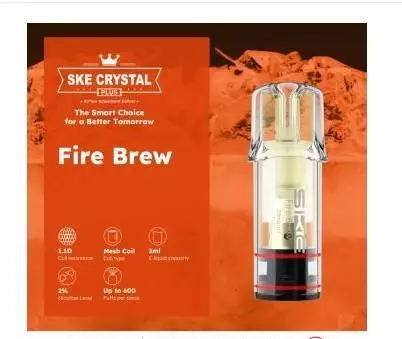 SKE Crystal Plus Pod Fire Brew 20mg/ml Nikotin 1 x 2 Pods