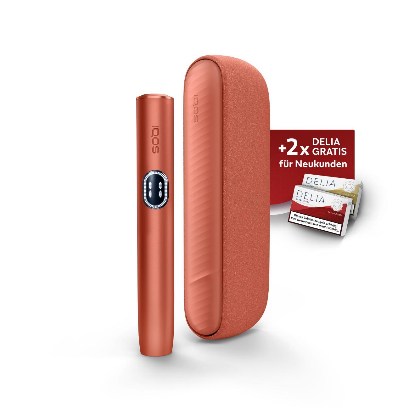 IQOS Iluma i Kit Vivid Terracotta-REG | Preis gilt nur in Verbindung mit Registrierung bei IQOS 1 Stück