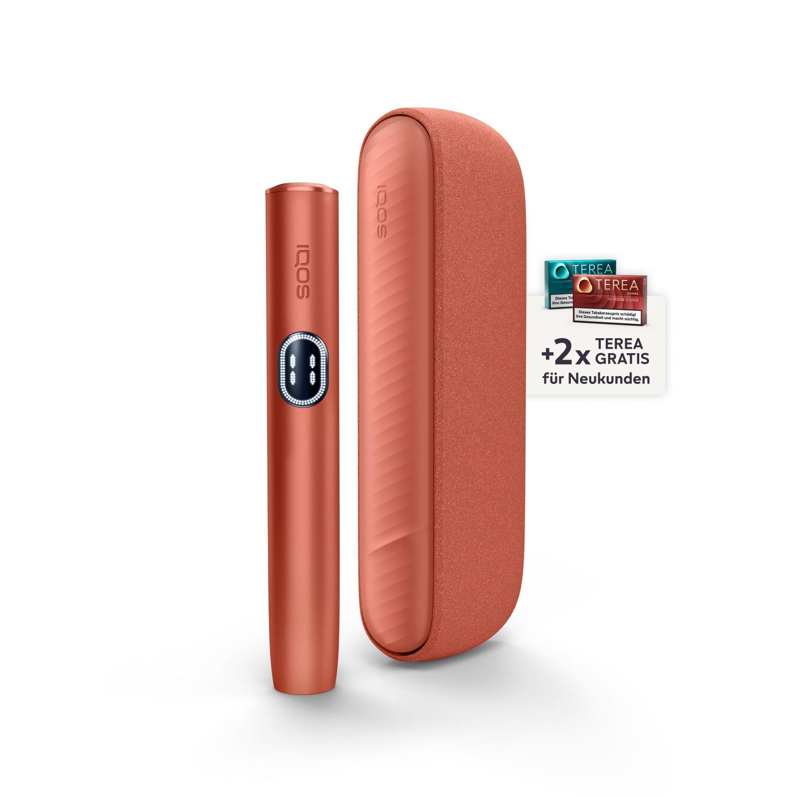 IQOS Iluma i Kit Vivid Terracotta-REG | Preis gilt nur in Verbindung mit Registrierung bei IQOS 1 Stück