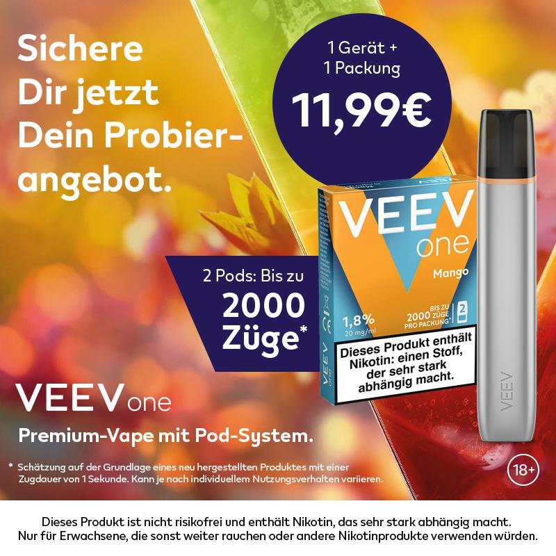 Veev Kit Grey + 1 VEEV One Pod Mango 20mg/ml