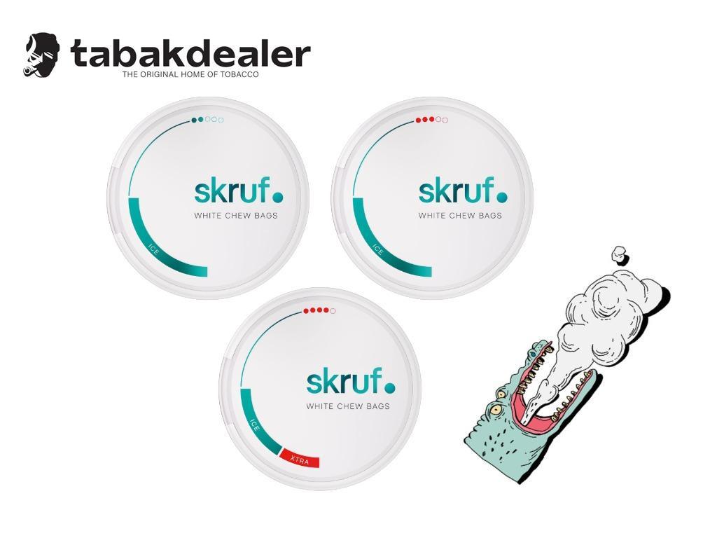 3x Skruf Probierangebot 3 x 17g