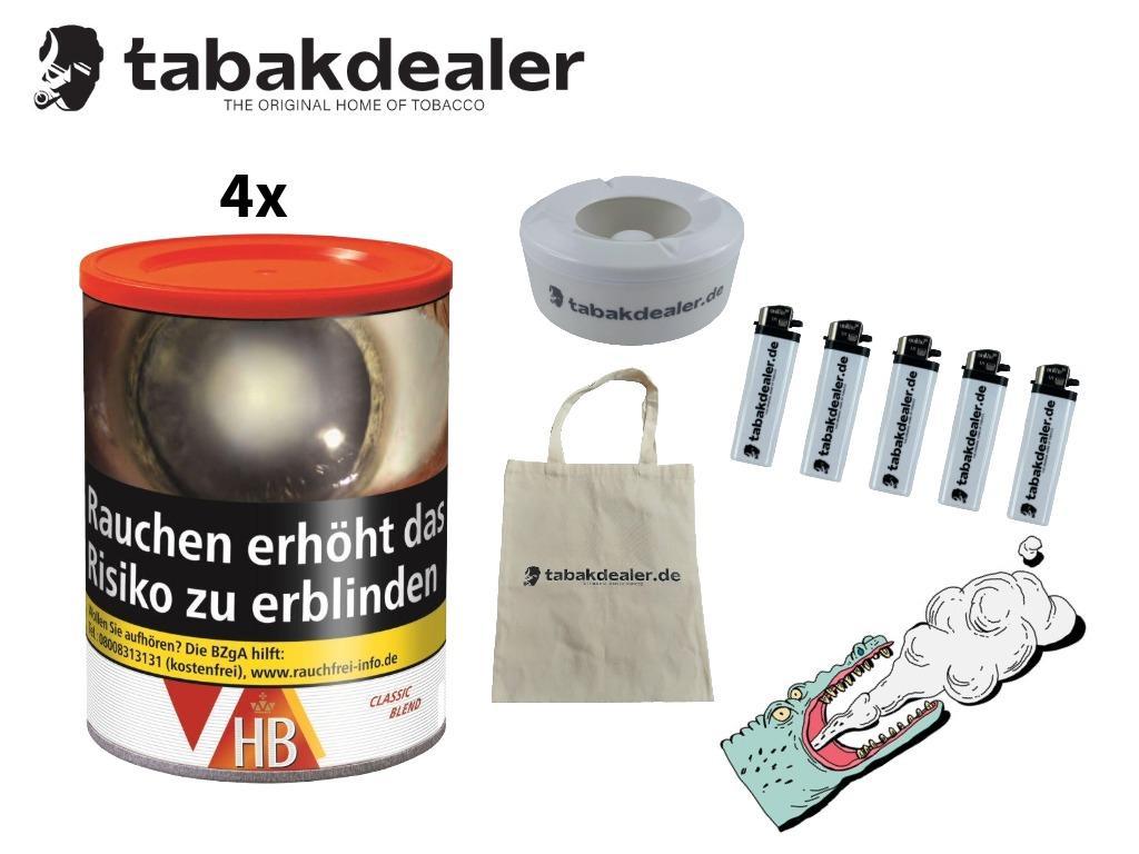 4x HB Classic Blend Dose 59g 