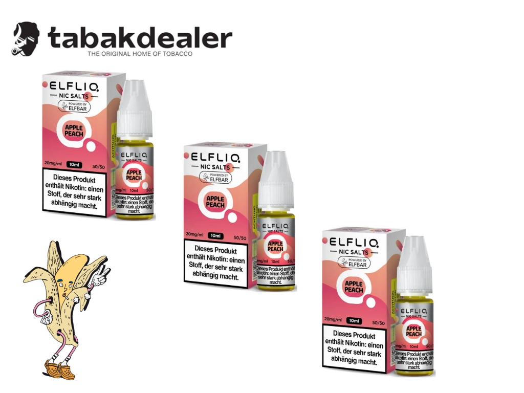 ELFLIQ Apple Peach 3 Stück