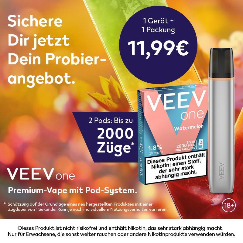 Veev Kit Grey + 1 VEEV One Pod Watermelon 20mg/ml