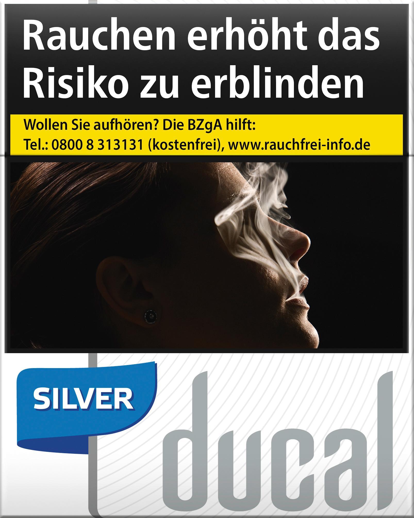 Ducal Silver Big 8 x 25 Zigaretten