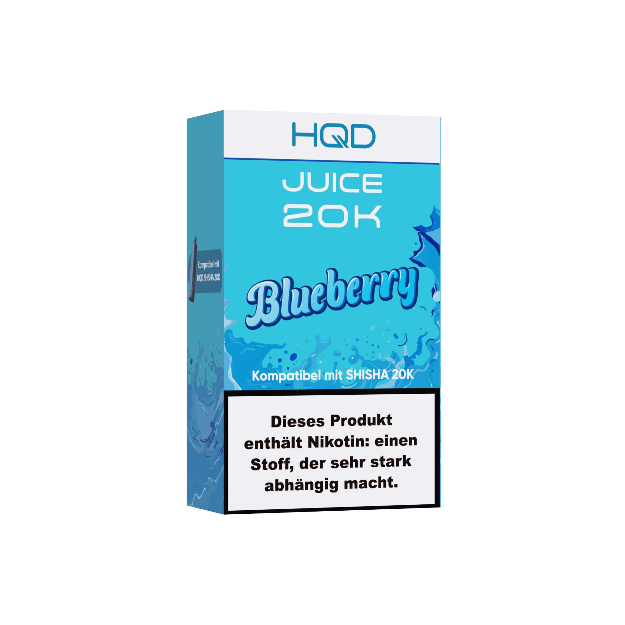 HQD Juice 20K Blueberry