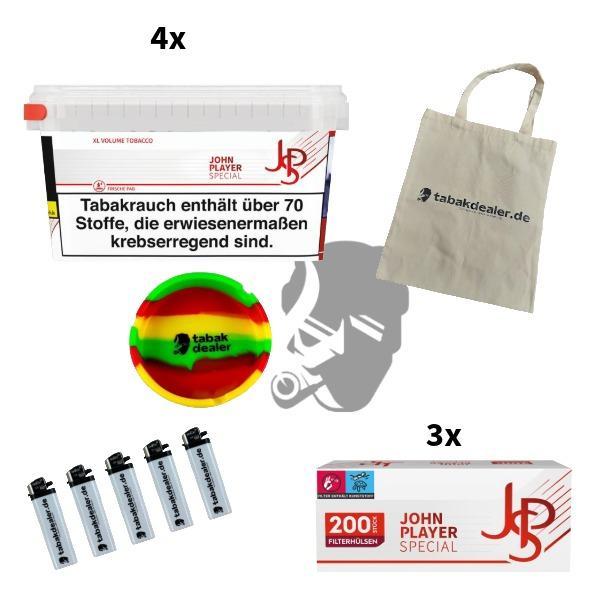 4x John Player Special Red XL Vol.Box 100g