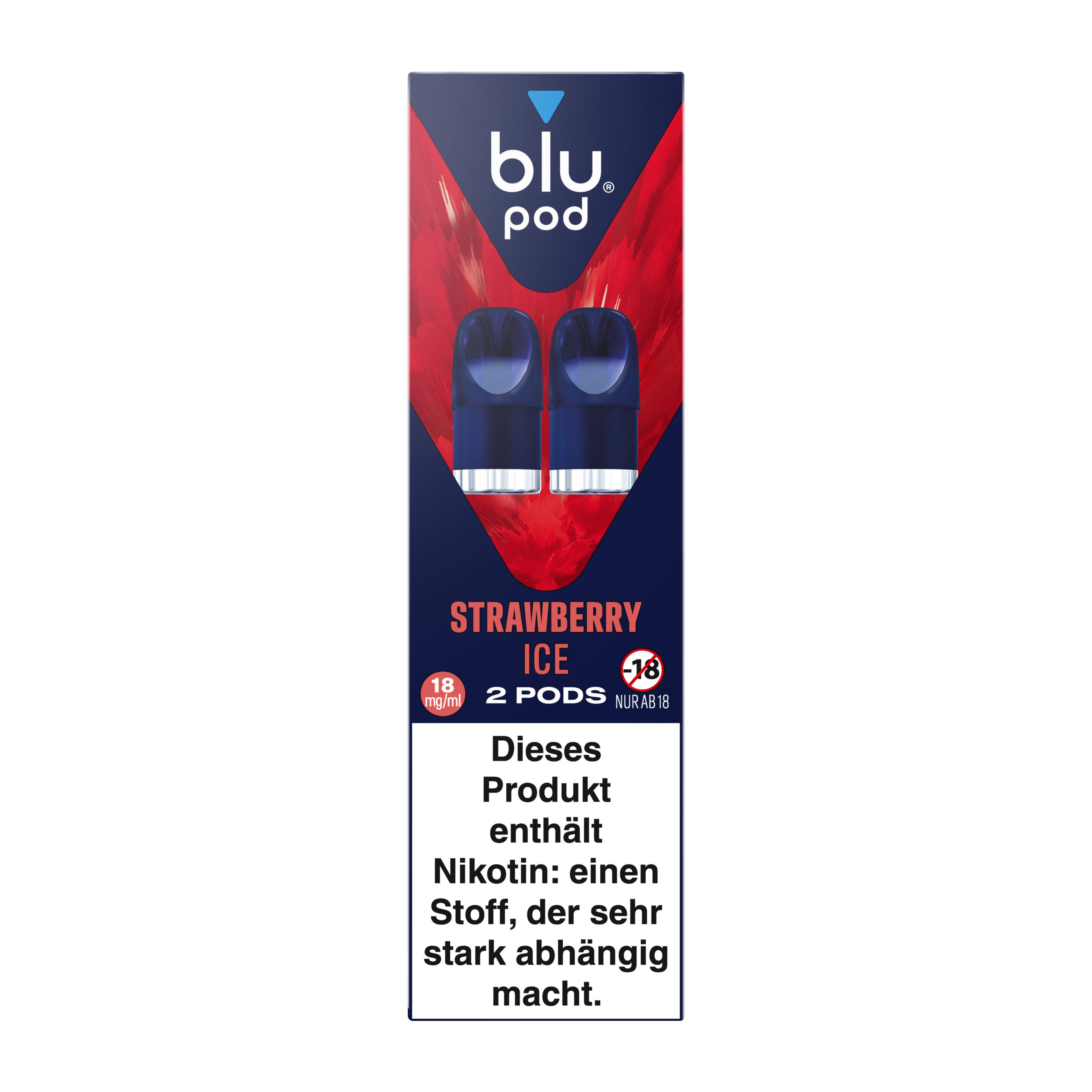 blu Pod Strawberry Ice 18mg/ml