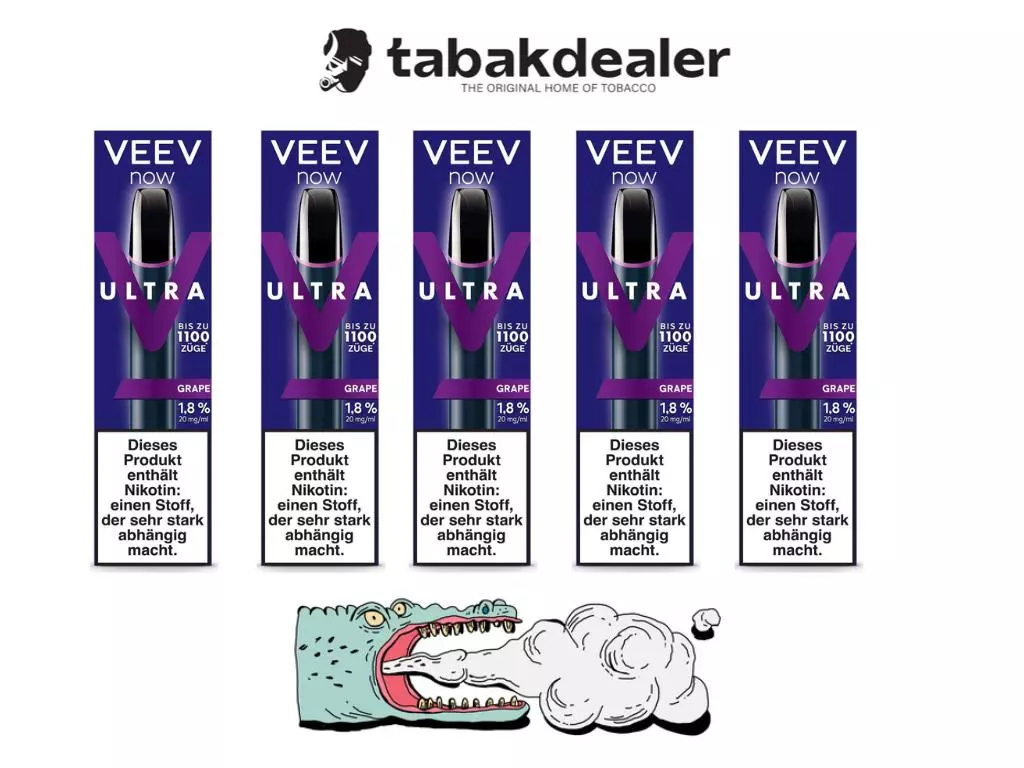 VEEV Now Ultra Grape 5er Bundle 1 x 5 Stück