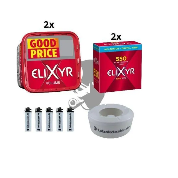 3x Elixyr Volumen Tobacco Box 245g