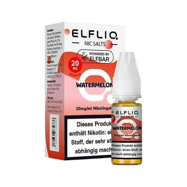 ELFLIQ - Watermelon 20mg/ml - 10ml Liquid ELFLIQ - Watermelon 20mg/ml - 10ml Liquid