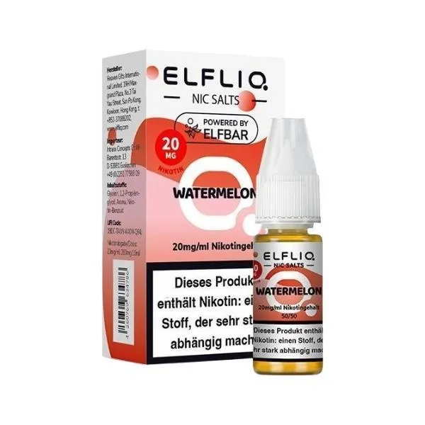 ELFLIQ - Watermelon 20mg/ml - 10ml Liquid