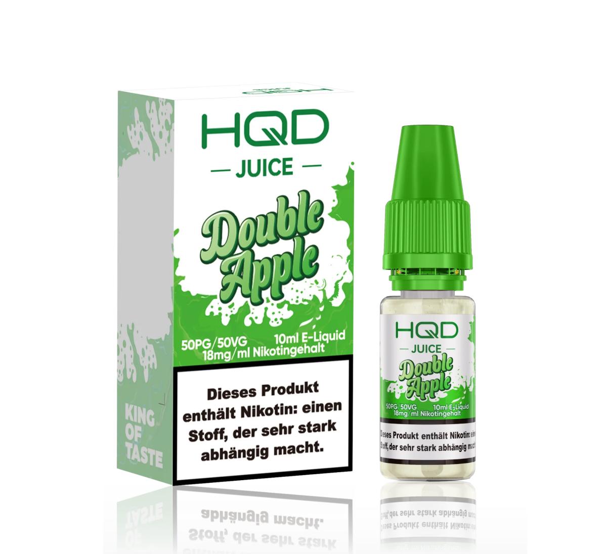 HQD Juice Double Apple 18mg/ml HQD Juice Double Apple 18mg/ml