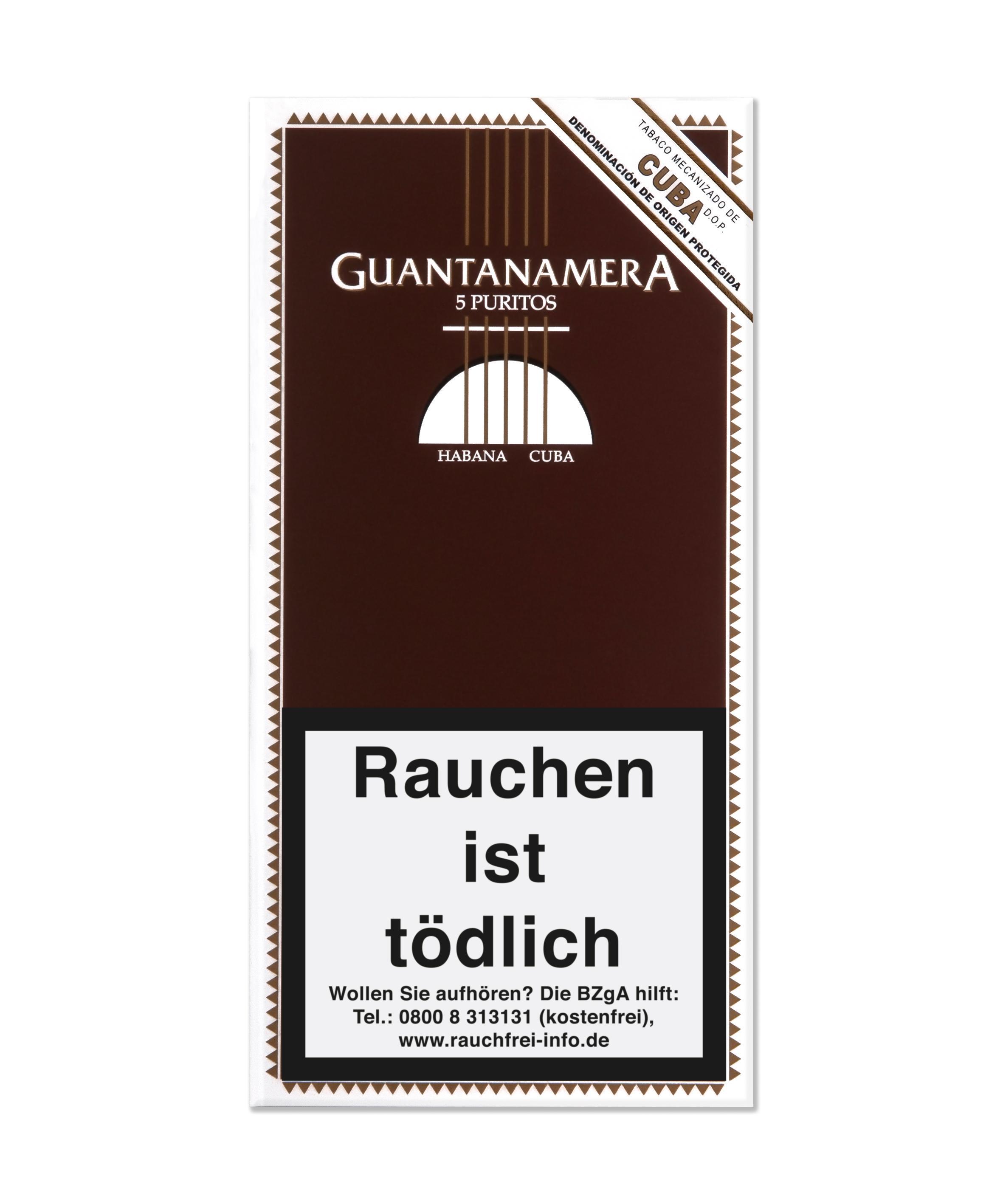 Guantanamera Puritos 1 x 5 Zigarillos