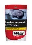 "Alter Preis" WEST Red Volume Tobacco Zip Bag 1 x 150g Tabak