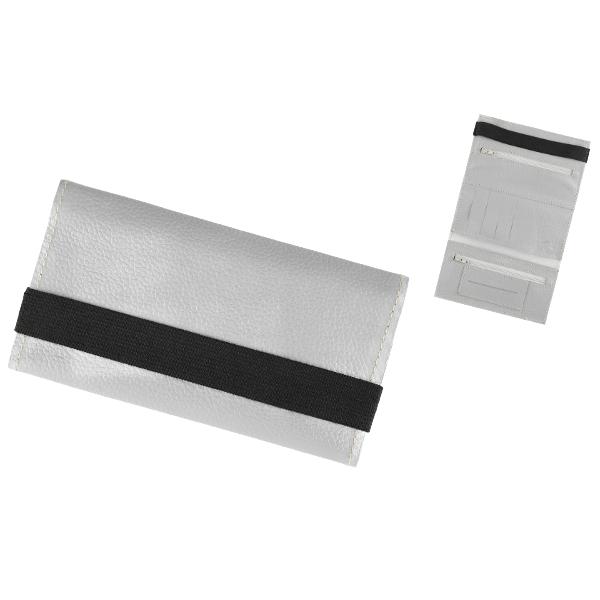 Angelo Feinschnittbeutel Leder grau Angelo Feinschnittbeutel Leder grau