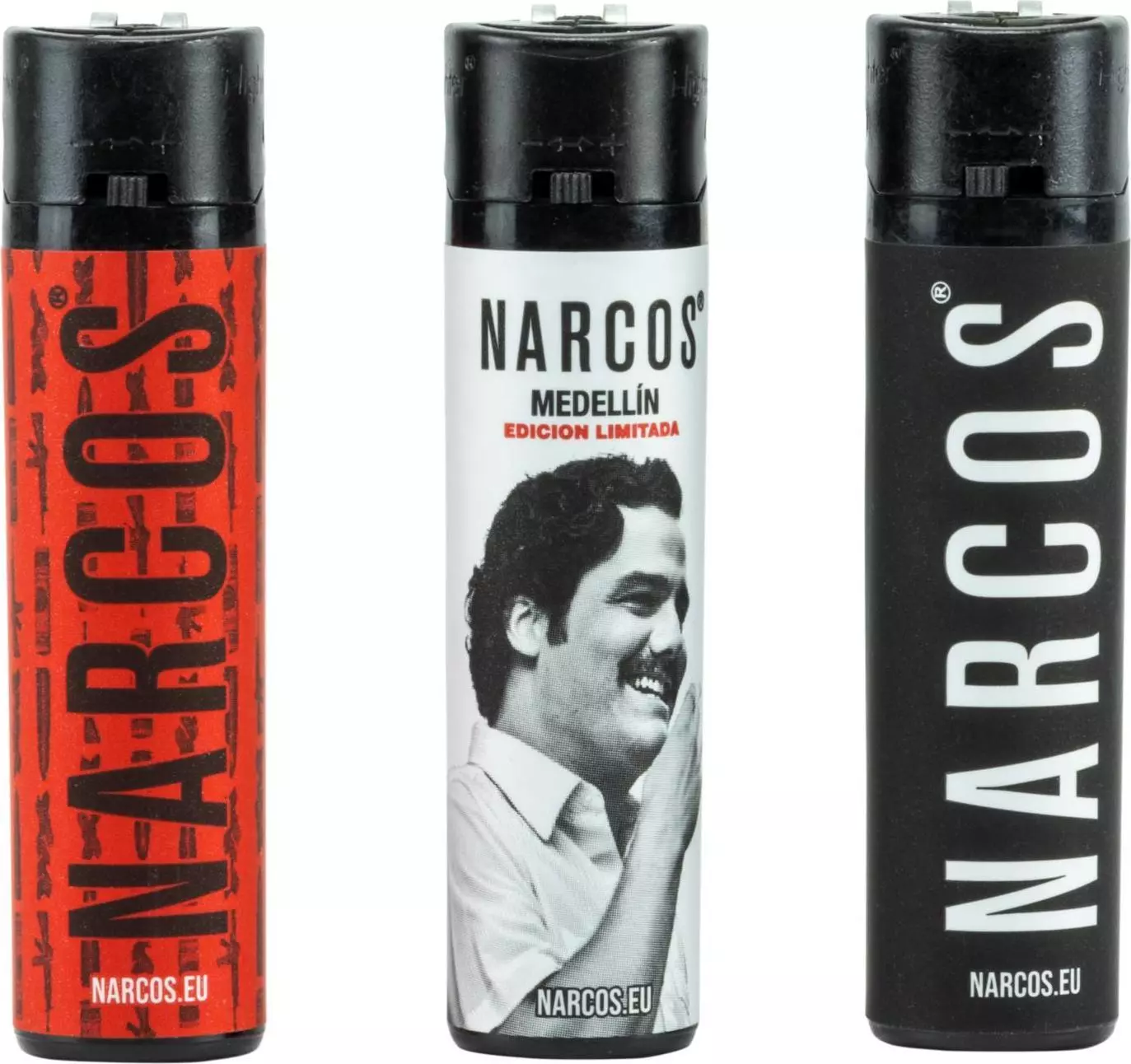 Narcos Mehrwegfeuerzeug Serie 1 1 x 30 Feuerzeuge