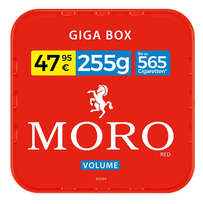 Moro Volumen Rot Giga Box 1 x 255g Tabak