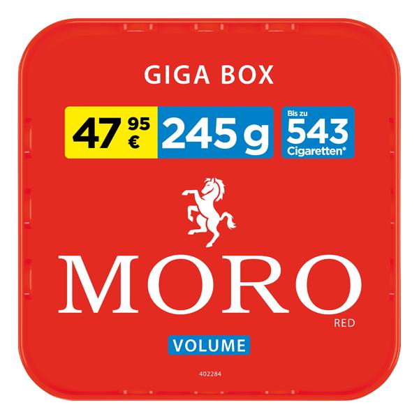 Moro Volumen Rot Giga Box 1 x 245g Tabak