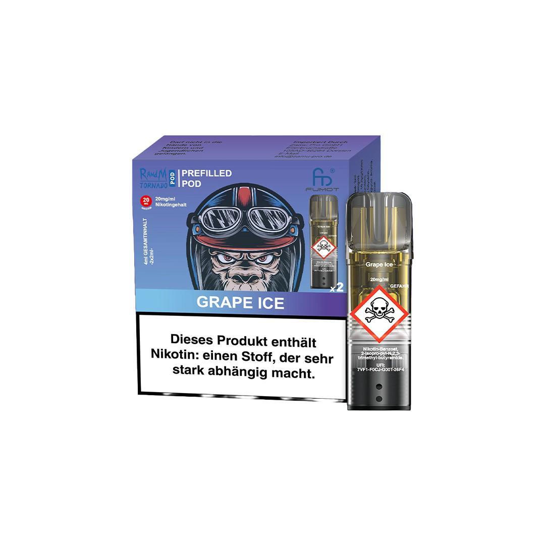 RandM Pod Grape Ice 20mg RandM Pod Grape Ice 20mg