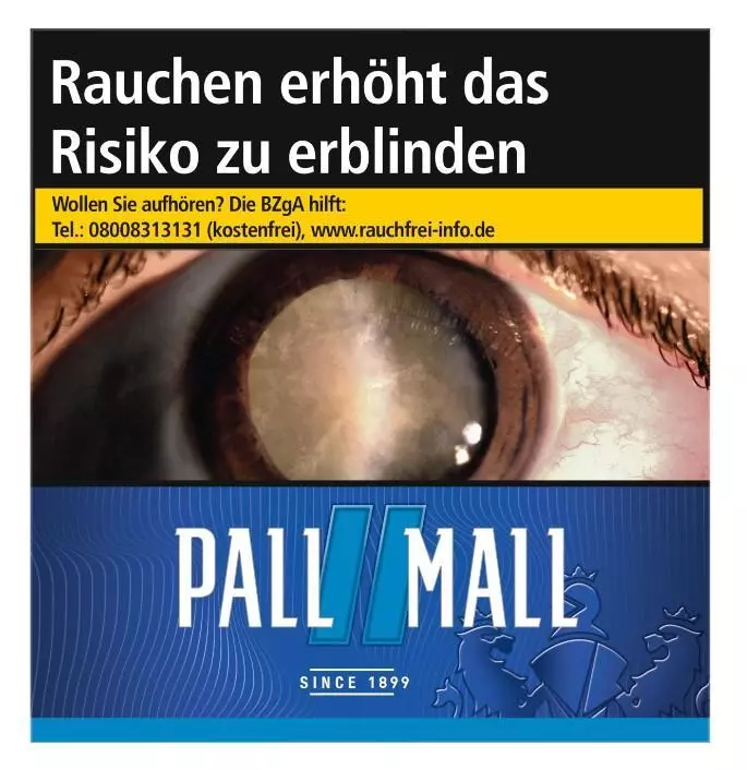 Pall Mall Blue Hercules 3 x 60 Zigaretten