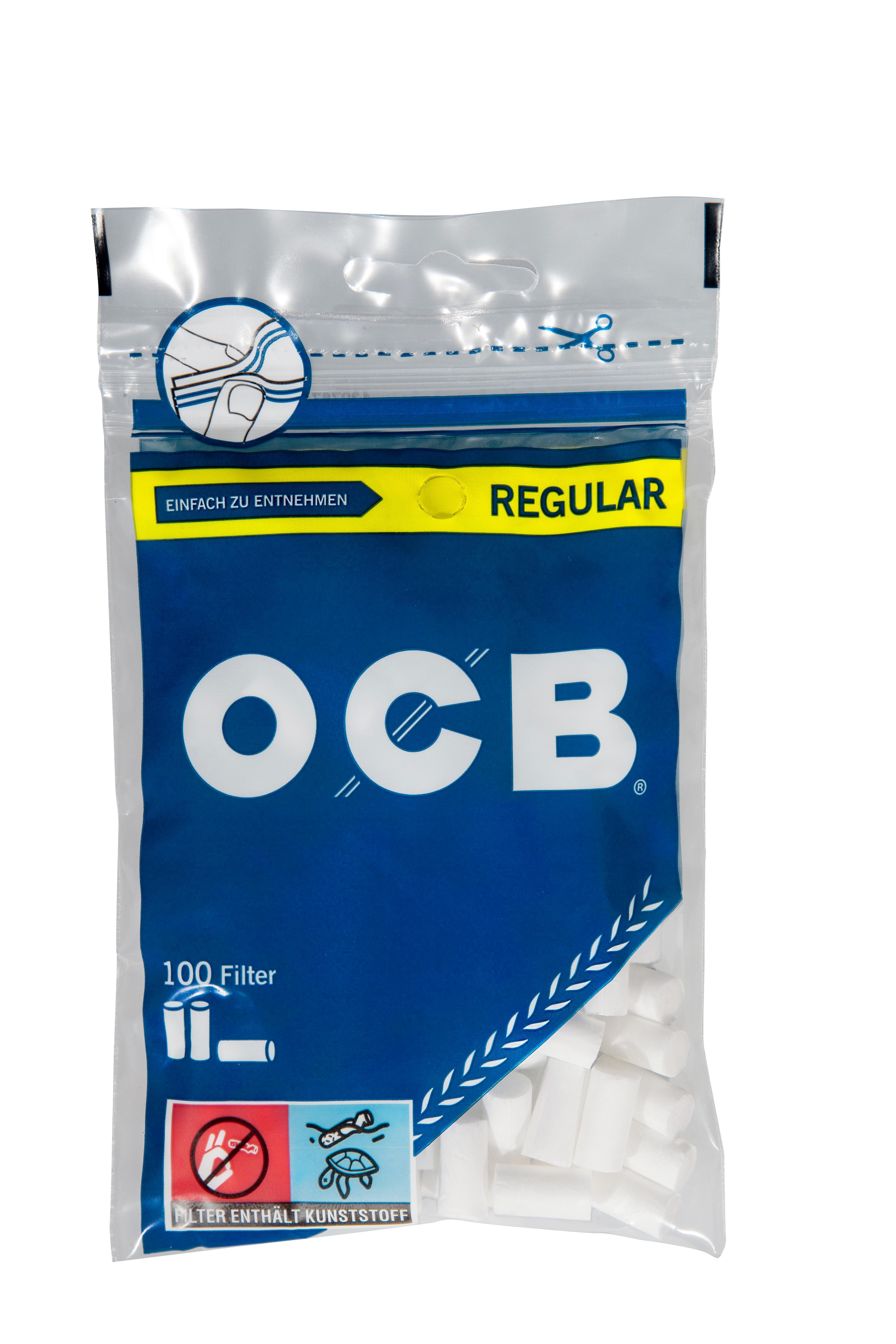 OCB Drehfilter Regular 7,5mm 30 x 100 Filter