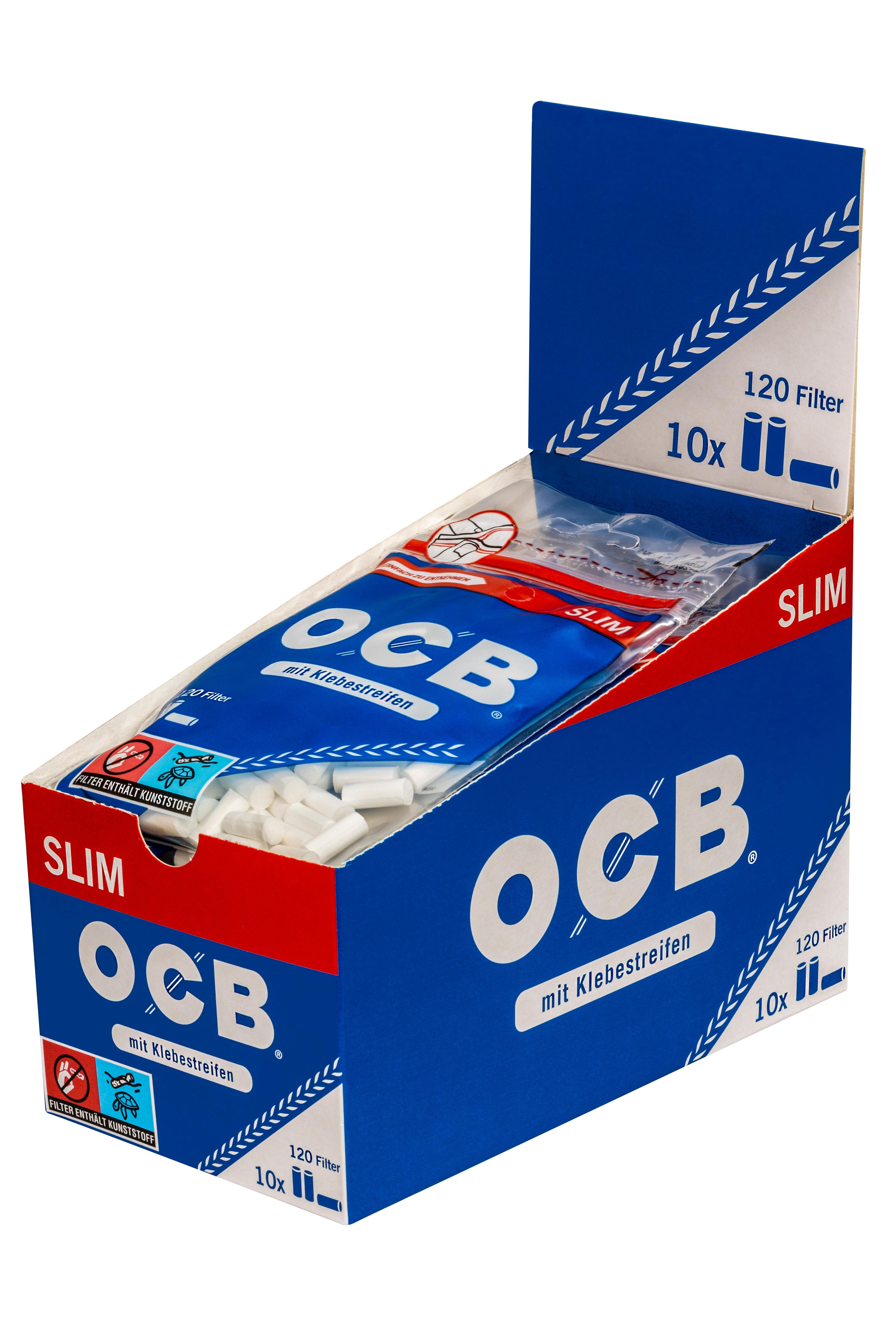 OCB Slim Filter 6mm 10 x 120 Stück OCB Slim Filter 6mm 10 x 120 Stück