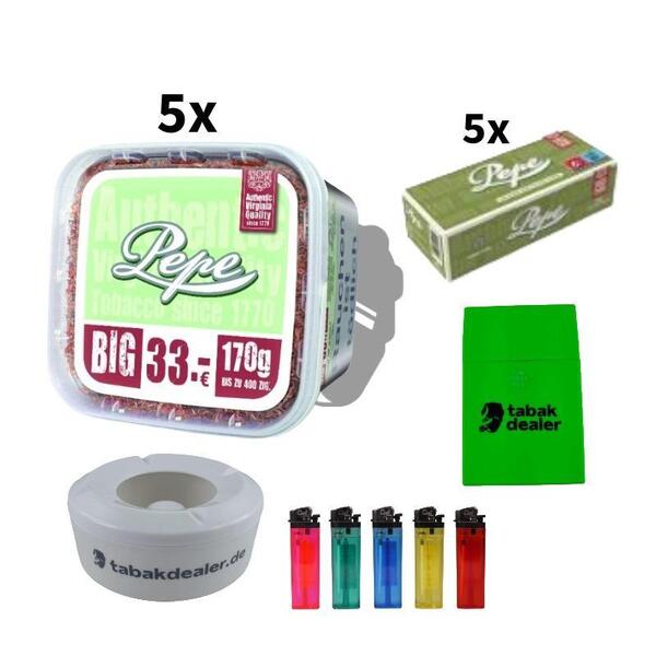 5x Pepe Rich Green Volumen 3XL 170g 5x Pepe Rich Green Volumen 3XL 170g