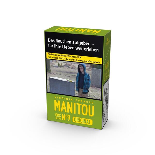 Manitou Organic Blend Green No9 10 x 20 Zigaretten Manitou Organic Blend Green No9 10 x 20 Zigaretten