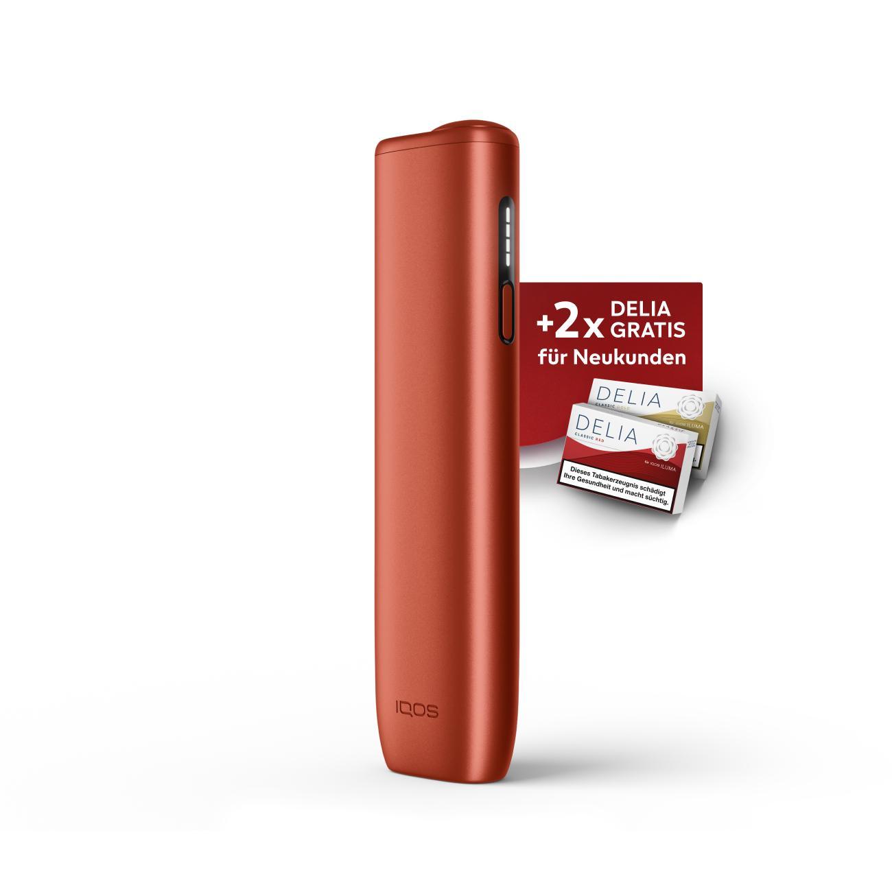 IQOS Iluma i One Kit Vivid Terracotta - REG | Preis gilt nur in Verbindung mit Registrierung bei IQOS 1 Stück IQOS Iluma i One Kit Vivid Terracotta - REG | Preis gilt nur in Verbindung mit Registrierung bei IQOS 1 Stück