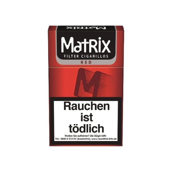 Matrix Red Filter Cigarillos 10 x 17 Zigarillos