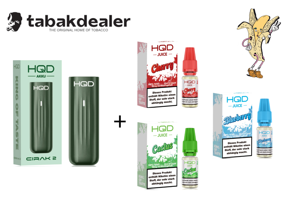 Starterkit Green HQD Cirak 3er