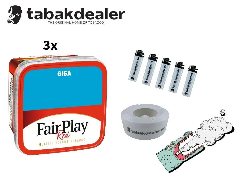 3x Fair Play Mega Box 235g