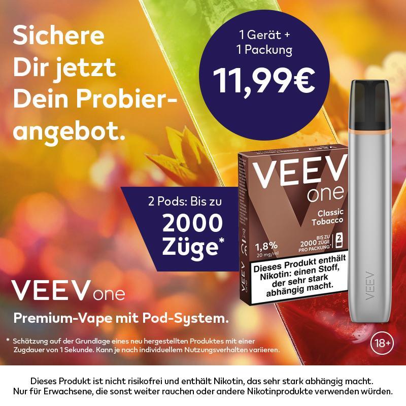 Veev Kit Grey + 1 VEEV One Pod Classic Tobacco 20mg/ml